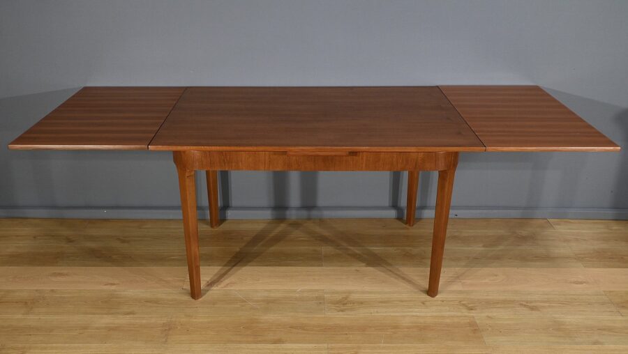 Table à rallonges Scandinave en Teck - 1960 – Image 3