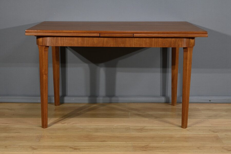 Table à rallonges Scandinave en Teck - 1960 – Image 10